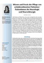 Wissen und Praxis der Pflege von urininkontinenten Patienten/Patientinnen der Neurologie und Neurochirurgie