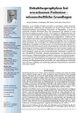 Dekubitusprophylaxe bei erwachsenen Patienten – wissenschaftliche Grundlagen