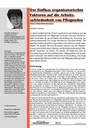 Der Einfluss organisatorischer Faktoren auf die Arbeits-zufriedenheit von Pflegenden