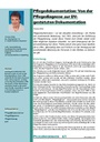 Pflegedokumentation: Von der Pflegediagnose zur DV-gestützten Dokumentation
