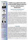 Etablierung qualitätssichernderprofessioneller Pflegestrukturenin einer vollstationärenWohnstätte
