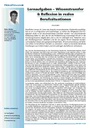 Lernaufgaben – Wissenstransfer und Reflexion in realen Berufssituationen