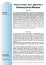 Prozessanalyse einer physischenFixierung mittels Blueprint