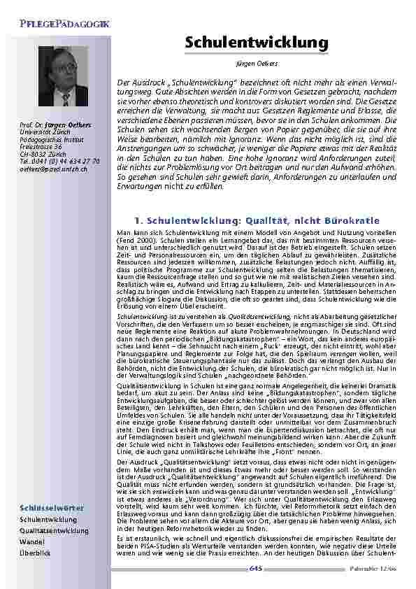 [doc_200433] Schulentwicklung