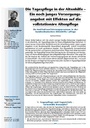 Die Tagespflege in der Altenhilfe – Ein noch junges Versorgungsangebot mit Effekten auf die vollstationäre Altenpflege – De-Institutionalisierungsprozesse in der bundesdeutschen Altenhilfe/-pflege
