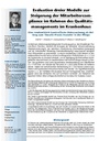 Evaluation dreier Modelle zur Steigerung der Mitarbeitercompliance im Rahmen des Qualitätsmanagements im Krankenhaus. Eine randomisiert-kontrollierte Untersuchung als Beitrag zum Theorie-Praxis-Transfer in der Pflege