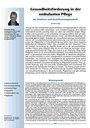 Gesundheitsförderung in der ambulanten Pflege – Ist-Situation und Qualifizierungsbedarfe