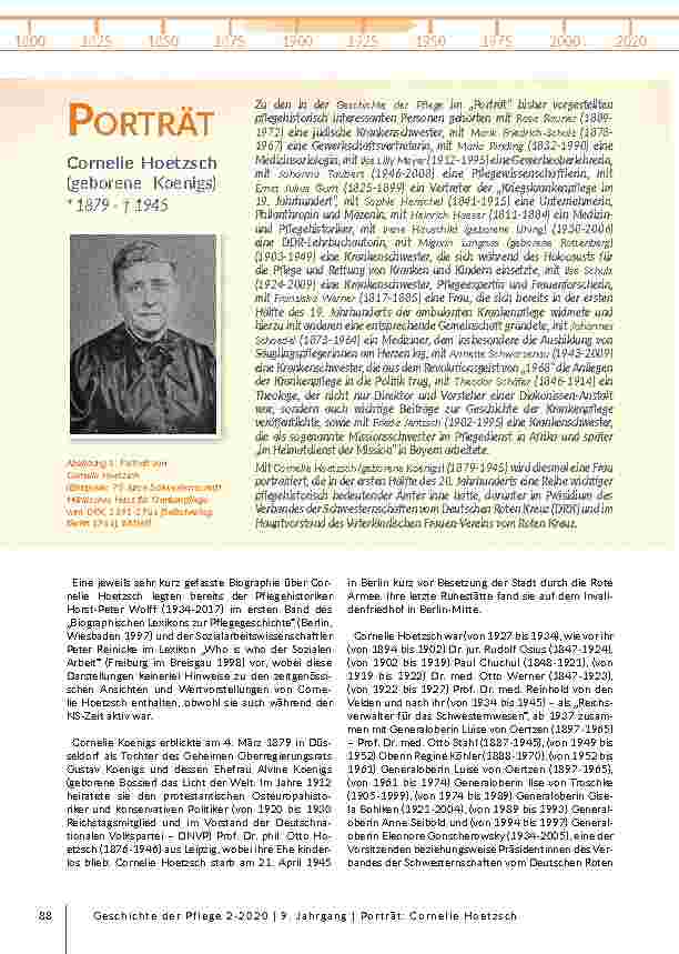 Porträt Cornelie Hoetzsch