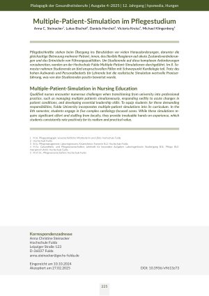 [doc_568659] Multiple-Patient-Simulation im Pflegestudium
