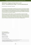 [doc_234007] Reflektierter Umgang mit Emotionen in der Lehrer/-innenbildung der Pflegeund Gesundheitsberufe