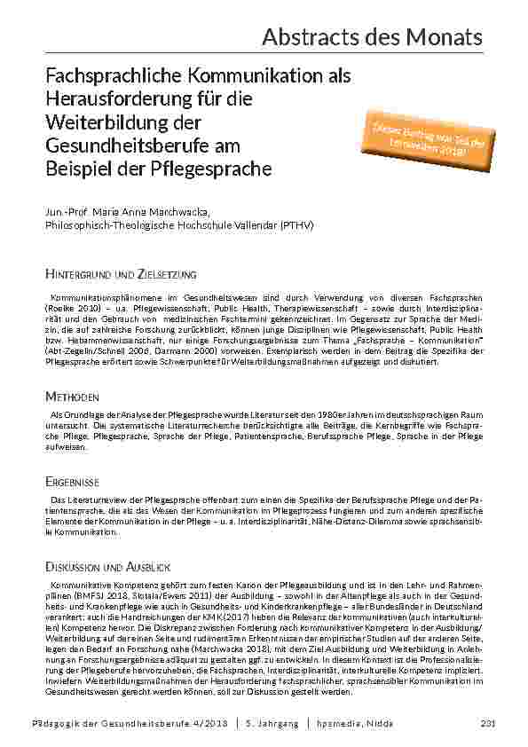 [doc_202084] Abstracts des Monats