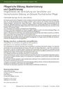 Pflegerische Bildung, Akademisierung und Qualifizierung. Möglichkeiten der Verknüpfung von beruflicher und hochschulischer Bildung am Beispiel Psychiatrischer Pflege