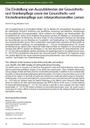 Die Einstellung von Auszubildenden der Gesundheitsund Krankenpflege sowie der Gesundheitsund Kinderkrankenpflege zum interprofessionellen Lernen