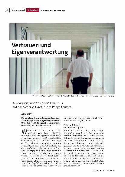 [doc_318276] Vertrauen und Eigenverantwortung: Auswirkungen von Sicherheitsdiensten auf das Sicherheitsgefühl des Pflegedienstes