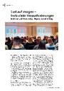 Lust auf morgen – trotz vieler Herausforderungen Bericht vom 14. DGP Hochschultag – Pflegewissenschaft im Dialog