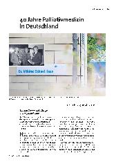 [doc_303943] 40 Jahre Palliativmedizin in Deutschland
