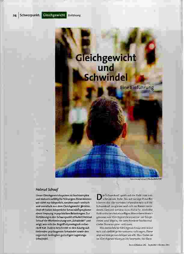 [doc_191499] Gleichgewicht und Schwindel
