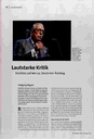 Lautstarke Kritik Rückblick auf den 122. Deutschen Ärztetag