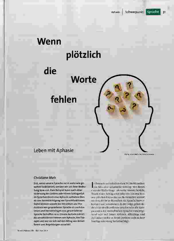 [doc_189568] Wenn plötzlich die Worte fehlen