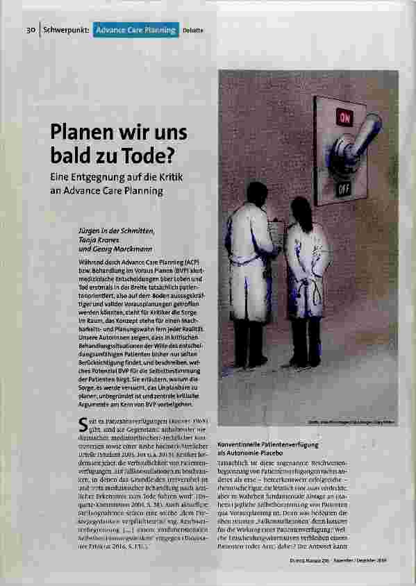 [doc_186427] Planen wir uns bald zu Tode?