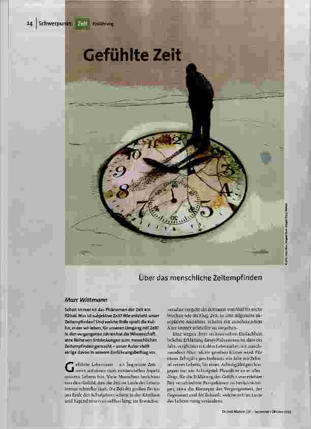 Gefühlte Zeit