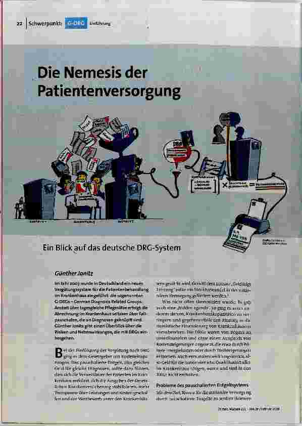 [doc_180750] Die Nemesis der Patientenversorgung
