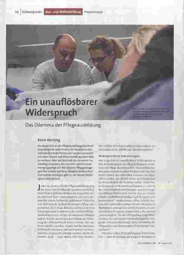 [doc_177351] Ein unauflösbarer Widerspruch