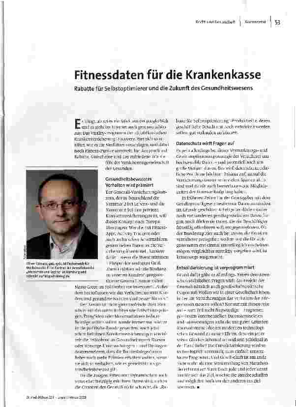 [doc_155709] Fitnessdaten für die Krankenkasse