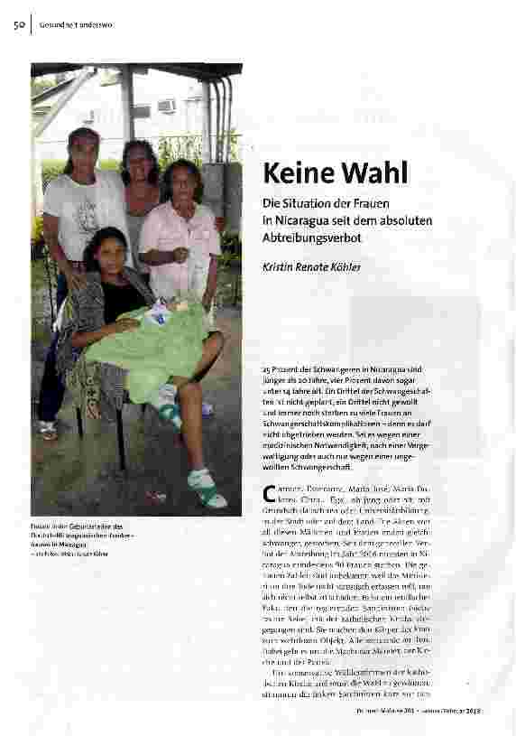 Keine Wahl