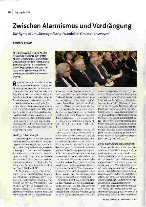Zwischen Alarmismus und Verdrängung