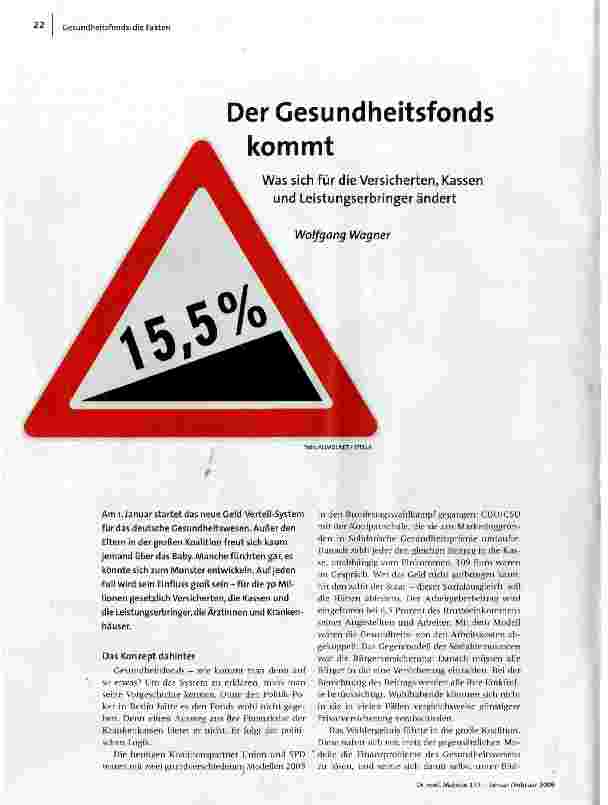 [doc_107401] Der Gesundheitsfonds kommt