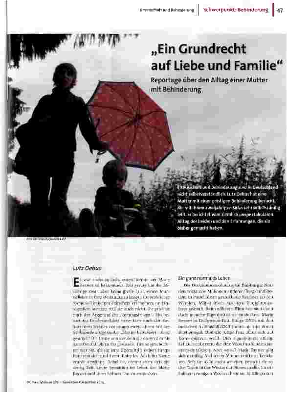 [doc_106520] Ein Grundrecht auf Liebe und Familie