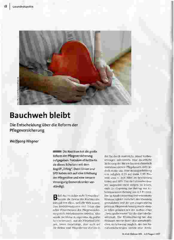[doc_101890] Bauchweh bleibt