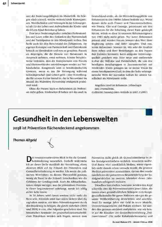 [doc_101240] Gesundheit in den Lebenswelten