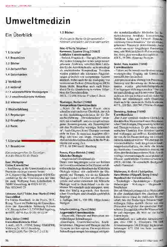 [doc_41563] Umweltmedizin Ein Überblick