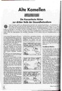Alte Kamellen Die Konzerte Aktion zur dritten Stufe der Gesundheitsreform