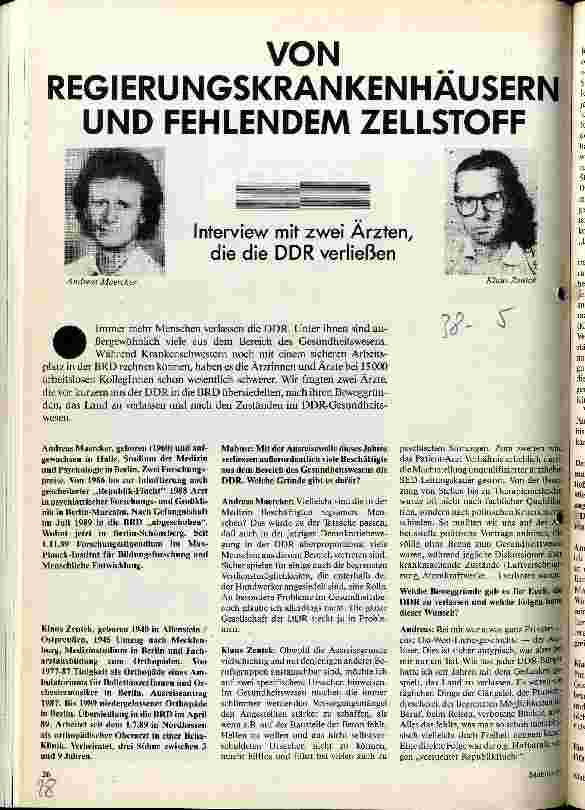[doc_22164] Von Regierungskrankenhäusern und fehlendem Zellstoff