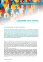 Geschlecht ernst nehmen – Zeitschrift für alle Gesundheitsberufe
