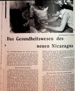 Das Gesundheitswesen des neuen Nicaragua – Zeitschrift für alle Gesundheitsberufe