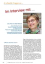 Interview - 6 Fragen an Univ. -Prof. Dr. Ulrike Höhmann