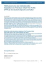 Methodenmix bei der interkulturellen Adaptation des Premature Infant Pain Profile (PIPP) an die deutsche Sprache und Kultur